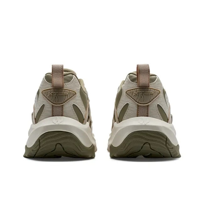 XTEP Crimson Flame 5.0 Height Increasing Slip-Resistant Low-Top Casual Shoes Men's Beige Brown Umber-4