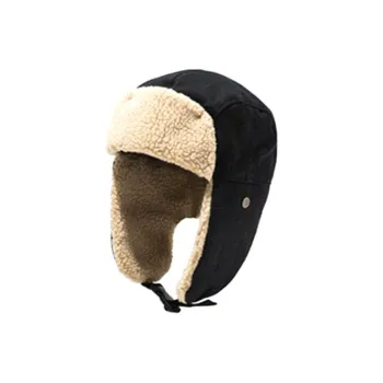 Yamaichi Maru Cotton+Polar Fleece Trapper Hats Unisex Multicolor