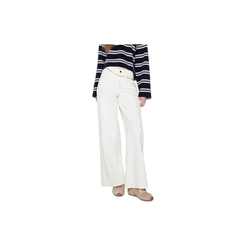 ONLY Jeans Women's Ecru-2