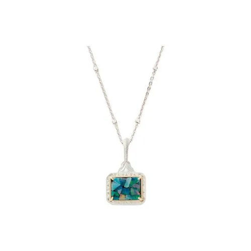 Agete Opal Pendants Women's Blue