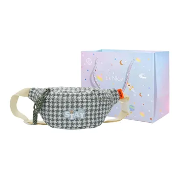 GOX Nylon Sling Bag Unisex Gray/Black/Orange/Coffee/Green