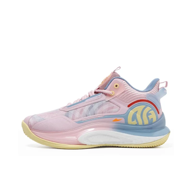 Kuding Cushioned Slip-Resistant Abrasion-Resistant Low-Top Basketball Shoes Men's-8