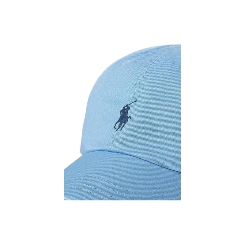 Polo Ralph Lauren Cotton Baseball Caps Unisex Blue-3
