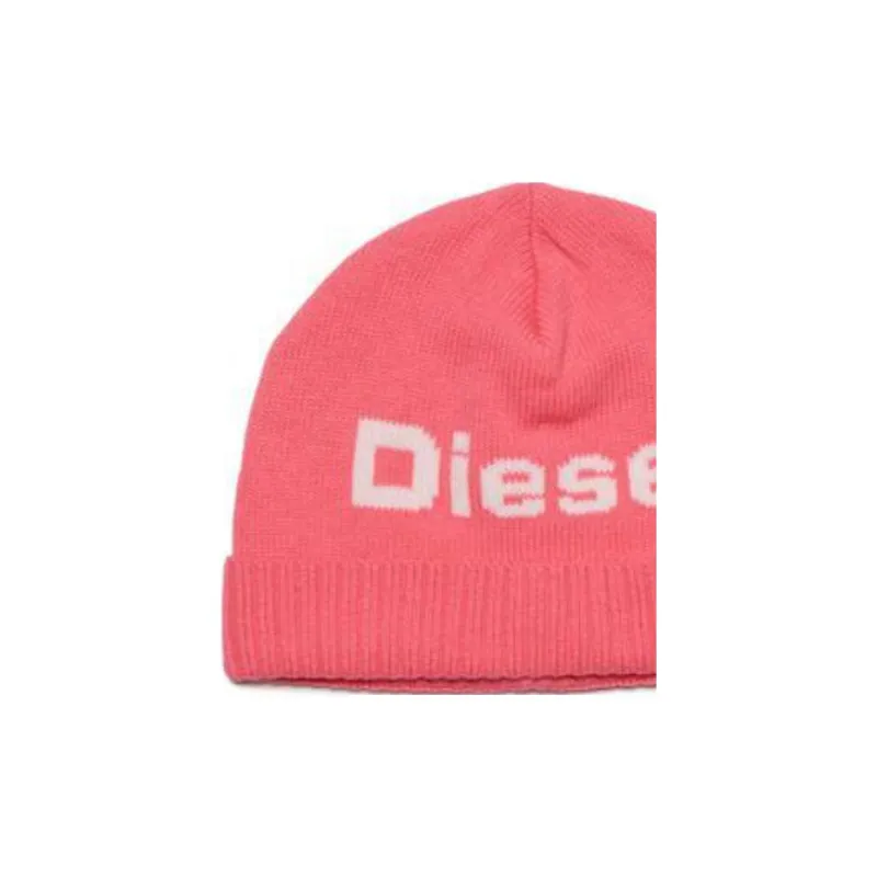 DIESEL Fcosel-Ski Logo Intarsia-Knit Beanie-2