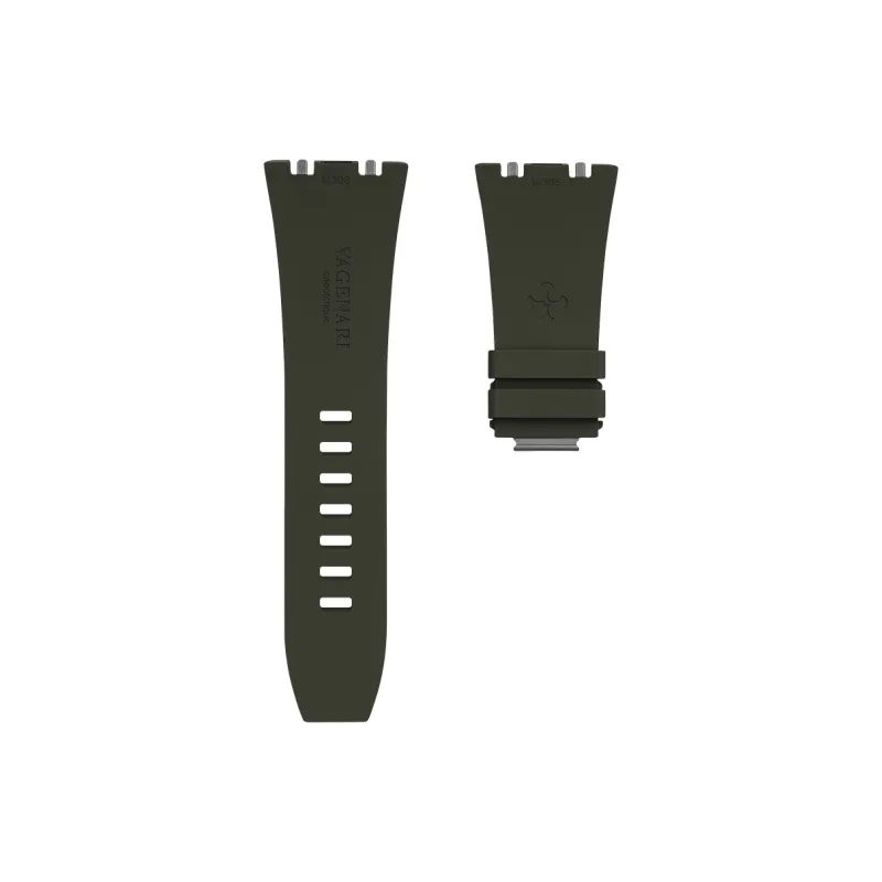 VAGENARI Watch Bands Rubber Strap Compatibility With Apple Royal Oak Offshore 26423BC One Button Quick Release Unisex-19