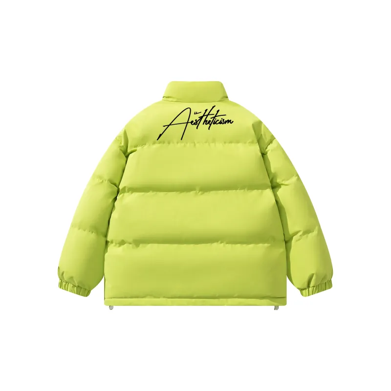 WARRIOR Candy Cube Series Puffer Jackets Unisex-35