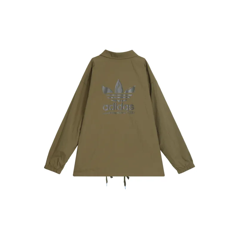 Adidas Originals CITY SKATE Jackets Coats Men Strata Olive Green/Dark Green-1