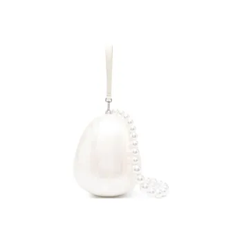 SIMONE ROCHA Egg Faux Pearl Tote Bag