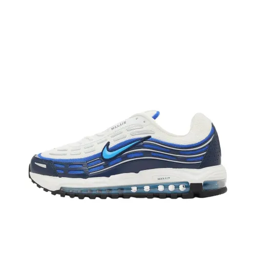 Nike AIR MAX TL 2.5 Anti Slip Wear Resistant Low Top Running Shoes Unisex White Blue