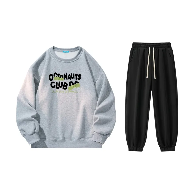 Small Columns Under The Sea Sweatshirt Set Unisex-81