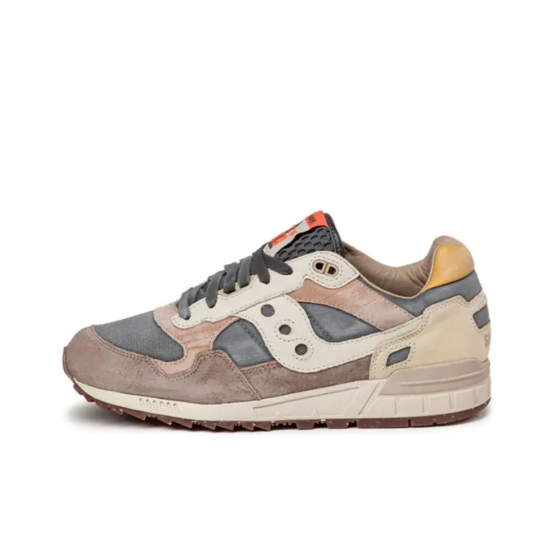 Saucony Shadow 6000 Anti Slip Wear Resistant Low Top Running Shoes Men's Sand-0