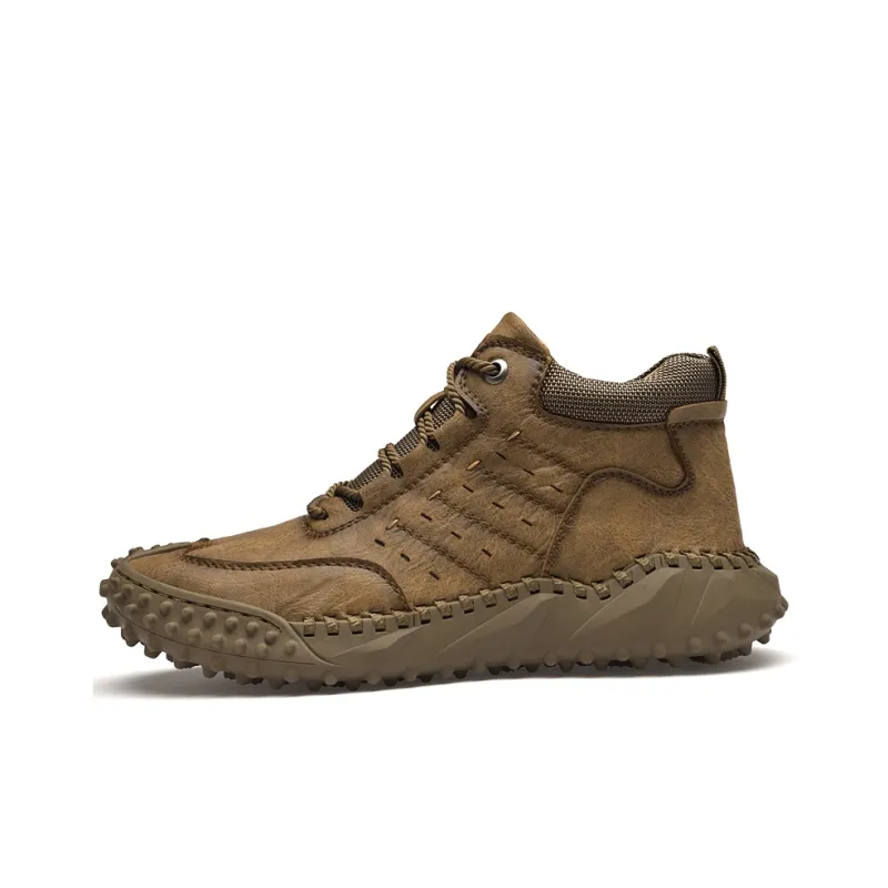 Dunnu Slip-Resistant Mid-Top Hiking/Trekking Shoes Men's-4