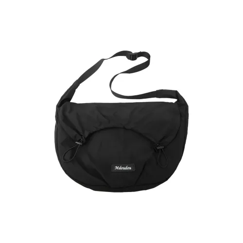 Kaka Tree Nylon Crossbody Bag, Shoulder Bag Unisex Black/Khaki/Gray/White/Orange