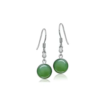MARY WINDSOR Semi Round Hoop Earrings Jasper Women's