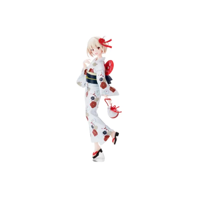 SEGA Luminasta Collection Lycoris Recoil Paulownia Thousand Twigs Bathrobe Bonus Gifts 19cm-0