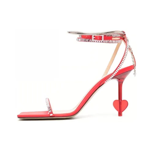 MACH & MACH Heart 105mm Sandals