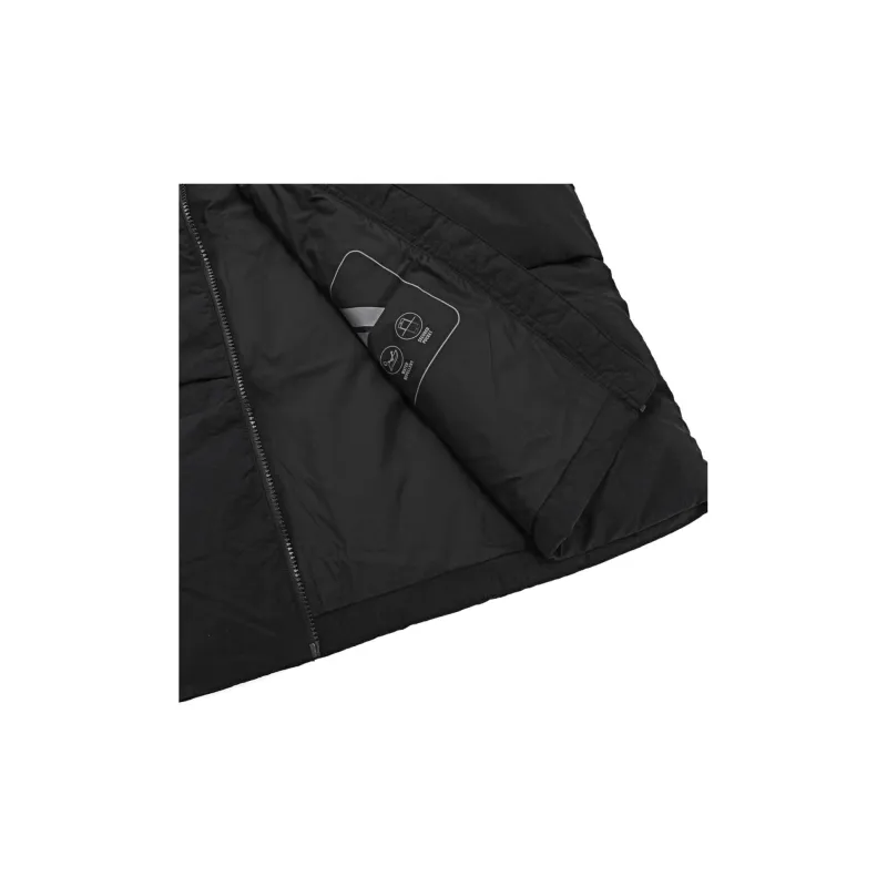 Adidas Down Jacket Unisex Black Comes With Necklace-3