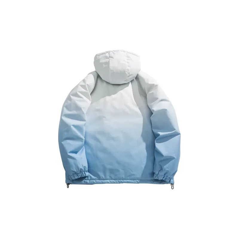 WARRIOR Ride The Wind And Waves Series Puffer Jackets Unisex-3