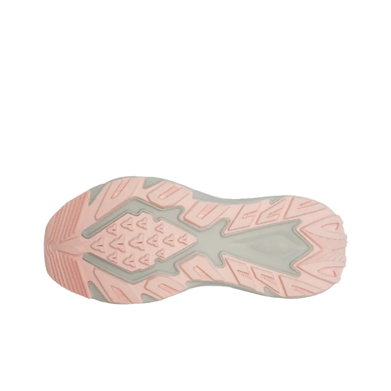 MINEPAIR Ton Support Balance Warm Low-Top Casual Shoes Women's Gray Pink-3
