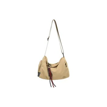 DCLOUD Nylon Shoulder Bag Small Size Large Size Unisex Khaki/Black