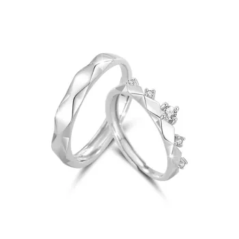 GLOIRE S999 Fine Silver Rings Unisex Gentle Fashion Minimalist Style Everyday Versatile Commute Romantic Date