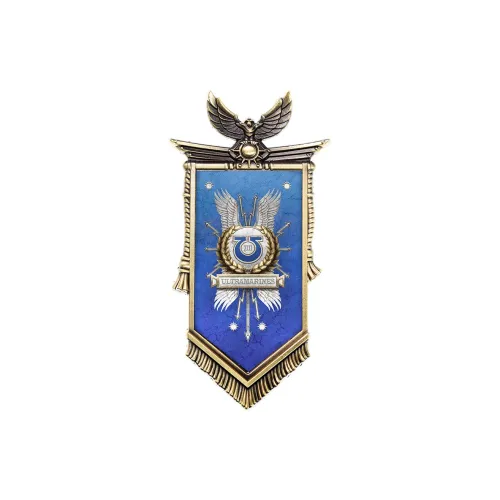 STARFORGED Warhammer 40 000  Horus Heresy Ultramarines Battle Company Standard Anime / Games Fridge Magnets