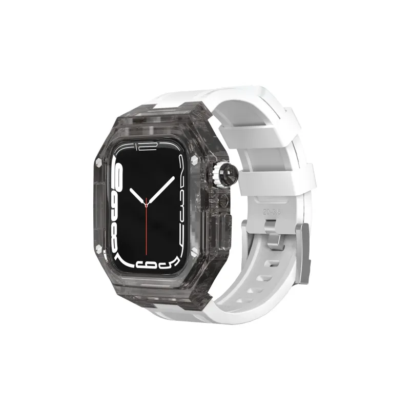 MSSM Apple Compatibility Watch Band 16.76cm~21.33cm 46 Watch Dial Silicone Material-17