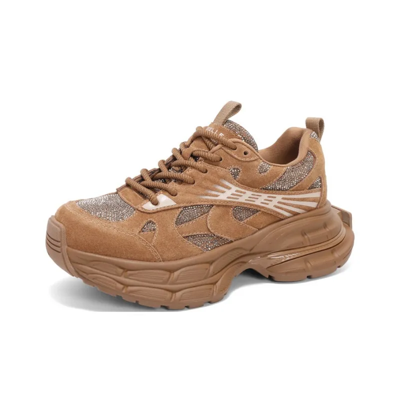 BELLE Low-Top Chunky Sneakers Women's-5