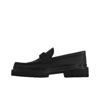 LOUIS VUITTON Major Loafers Men's Black