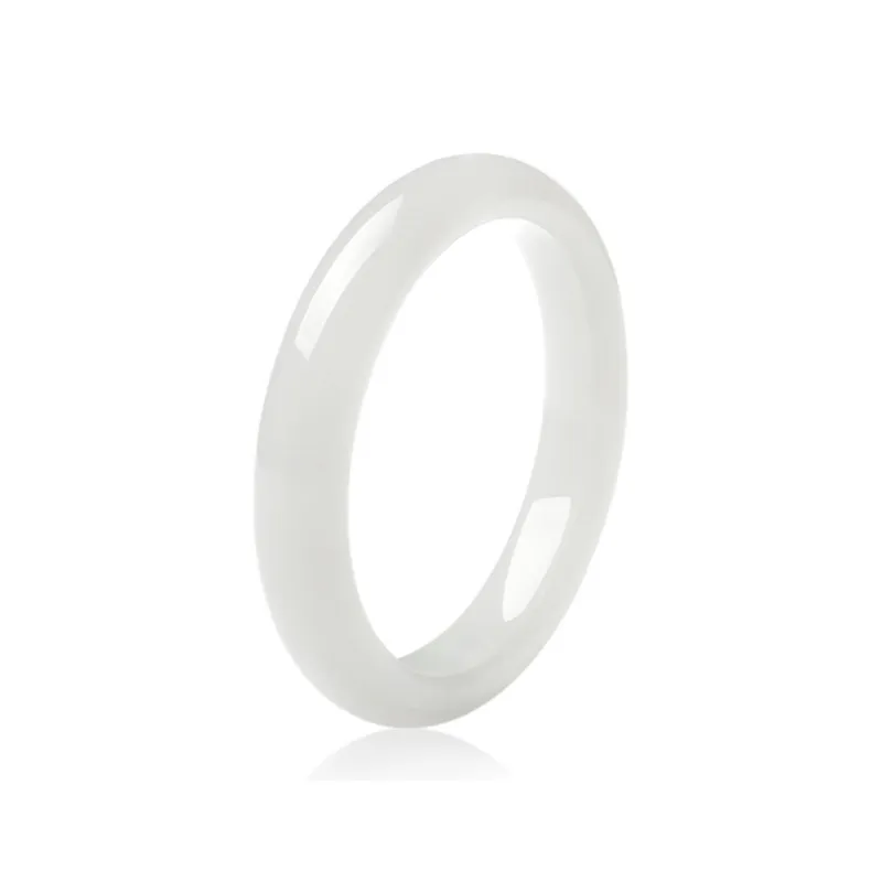 MUGONGZI Colored Glaze Jade Bangles Women's-2