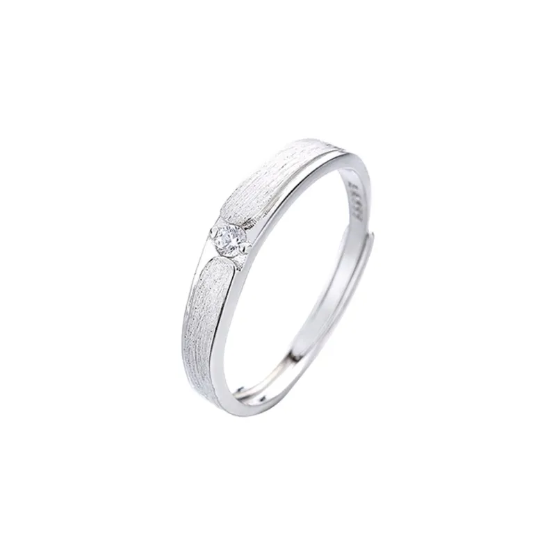 YINSHANGYA S999 Fine Silver Rings Unisex-6
