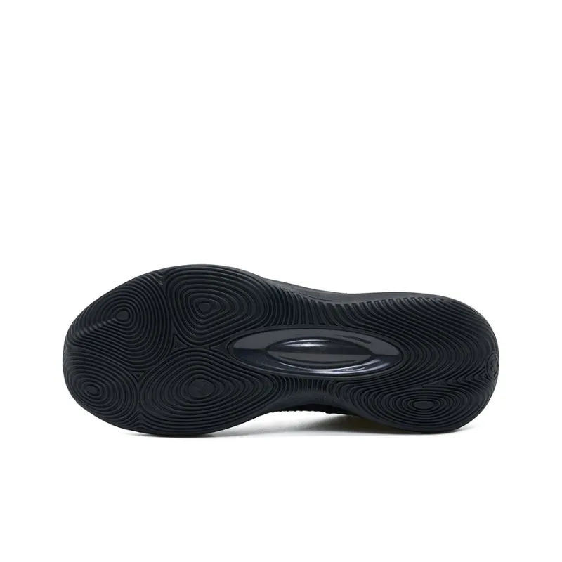 RIGORER Reeves Generation Cushioning Anti Slip And Wear Resistant Low Top Basketball Shoes Men's Black-5