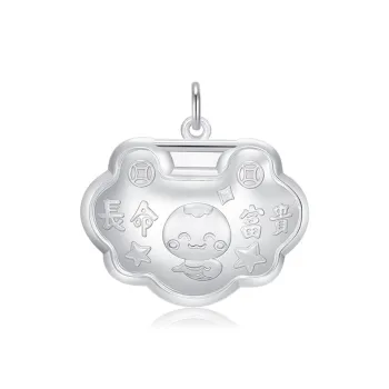 CHAOHONGJI Foot Silver 990 Pendants Kids'