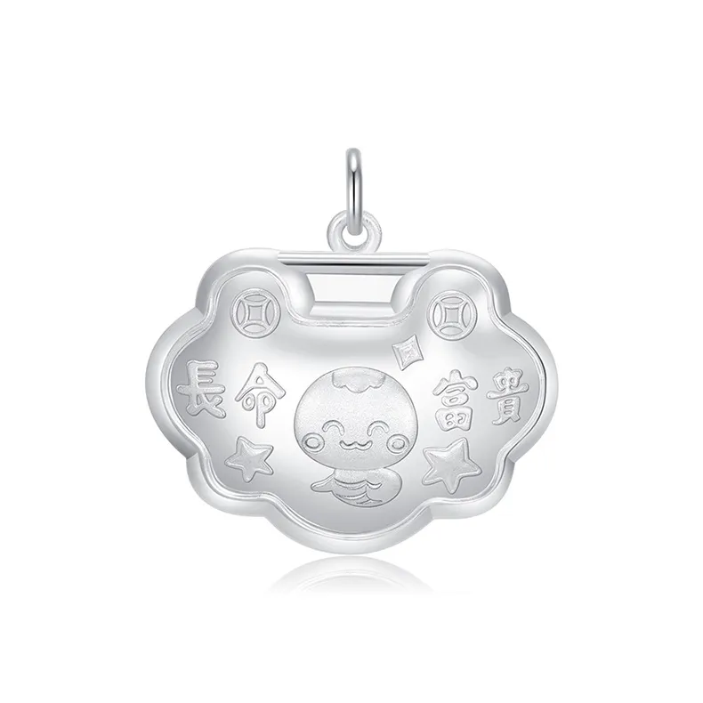CHAOHONGJI Sterling Silver 990 Pendants Kids'-0