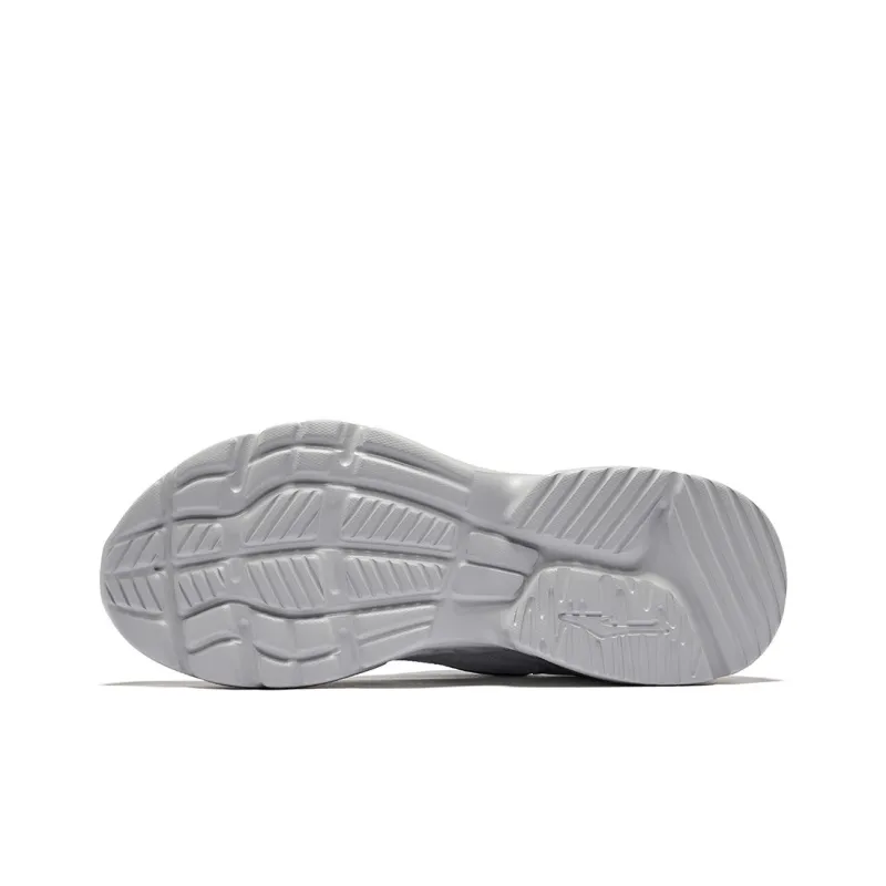 Erke Cushioning Anti Slip And Wear Resistant Low Top Casual Shoes Men's Gray Silver-4
