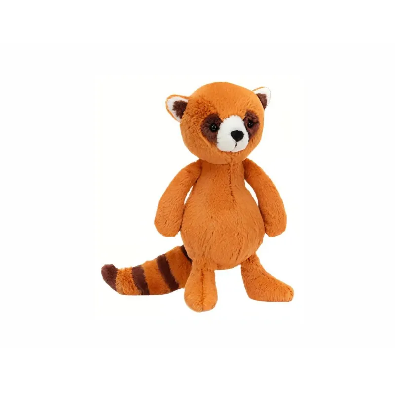 JELLYCAT Jungle Animal Collection Blushing Red Panda Dolls Plush Doll 31cm High-0