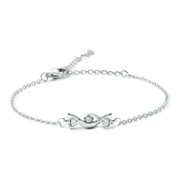 Listen To The Flowers Bloom Zircon Bracelets Women's