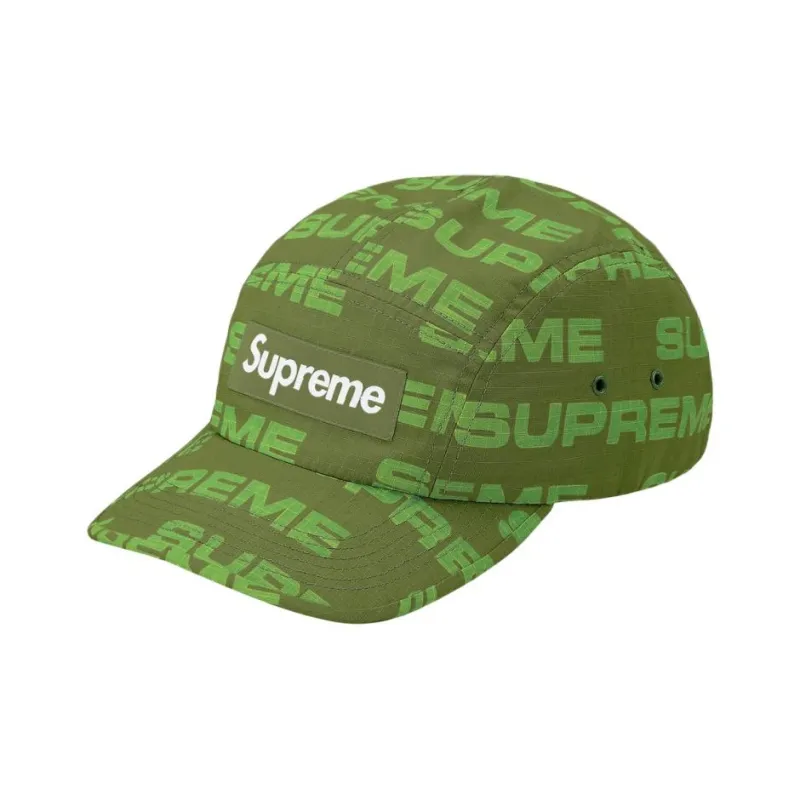 Supreme Reactive Print Camp Cap-1
