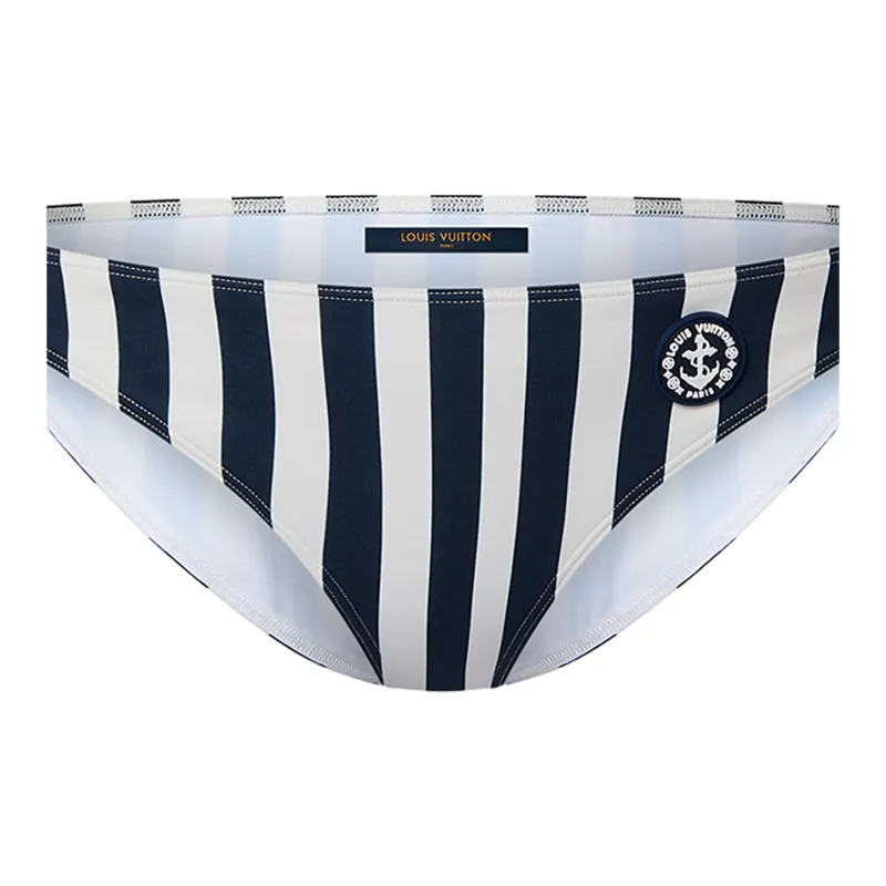 LOUIS VUITTON Nautical Stripes Bikini Bottoms-1