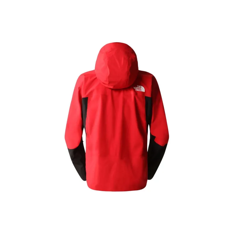 THE NORTH FACE Pinnacle Series Waterproof, Windproof, And Breathable Windbreaker Jacket Men's Burgundy-1