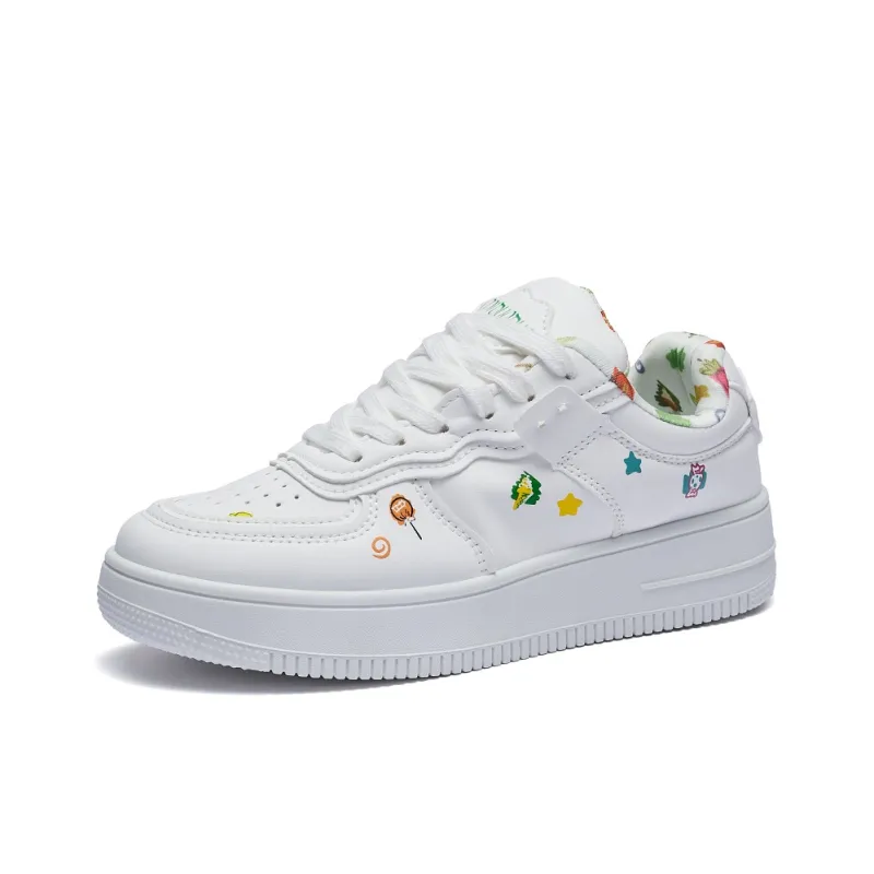 MEXICAN Abrasion Resistant Low Top Skateboard Shoes Women's-2