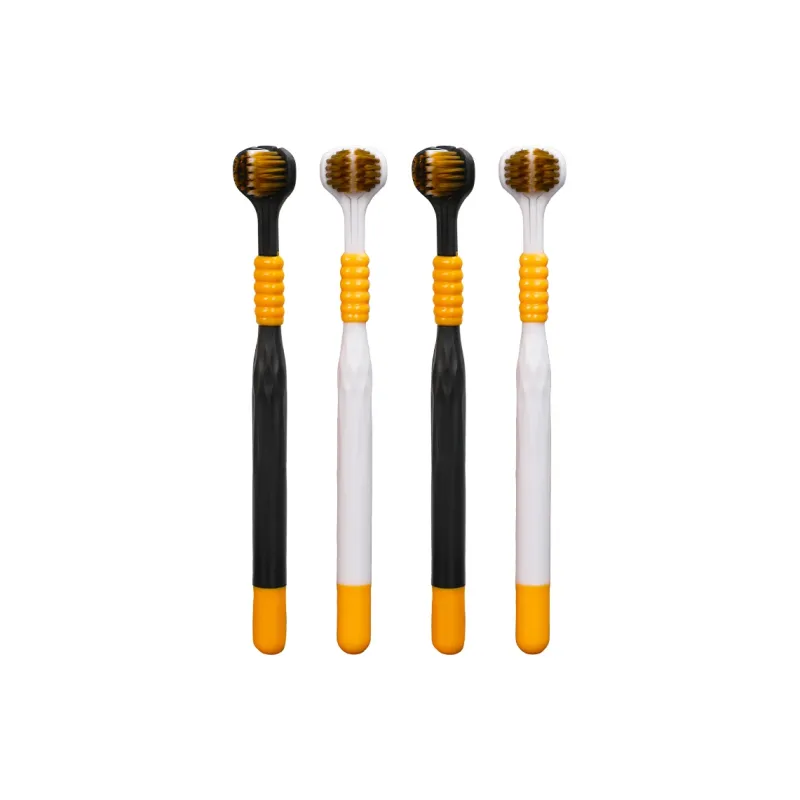 DOLEK Three Sided Toothbrushes Cleaning Dental Care-4