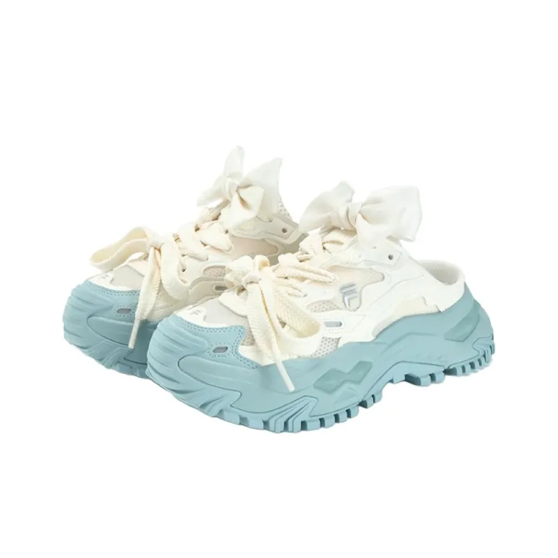 FILA FUSION Bianco Mule White Women's-2