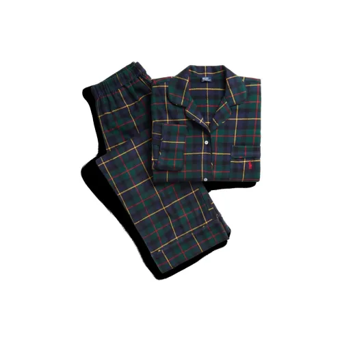 Polo Ralph Lauren FW24 Pajama Set Women's Green