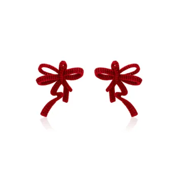 QLADY S925 Silver Stud Earrings Women's