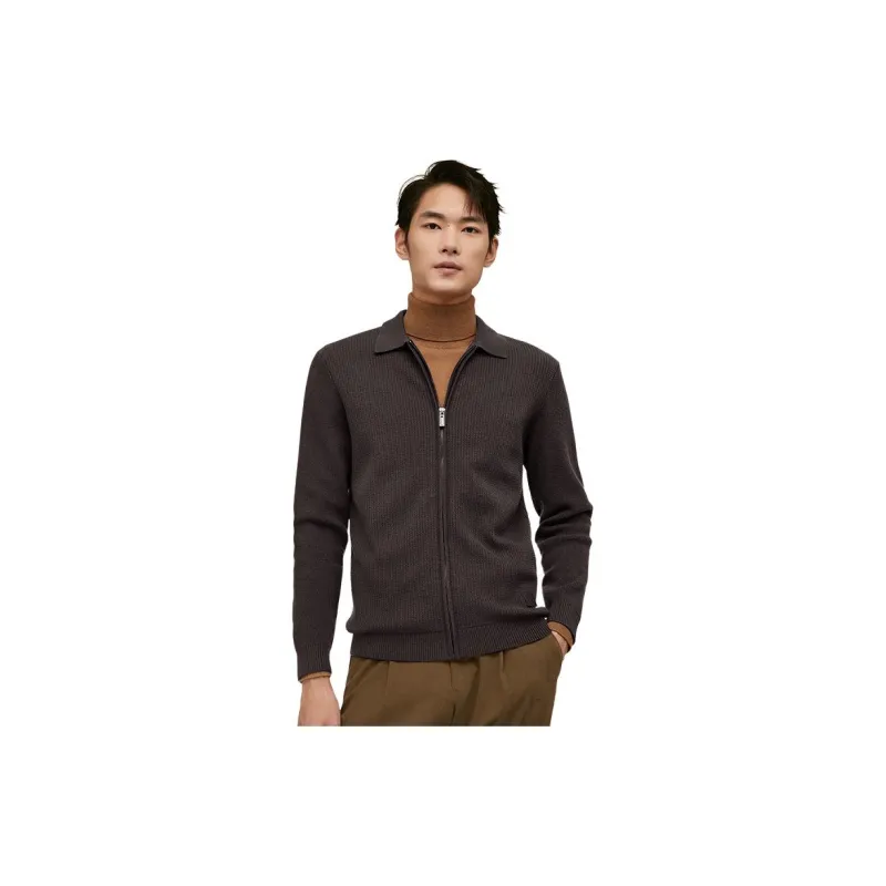 Red bean Sweaters Men-2