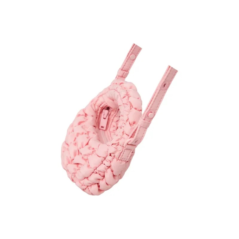 COS Polyester Cloud Bag, Handbag, Shoulder Bag, Crossbody Bag Mini Women's Pink-2