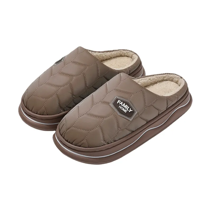 KUUJOO Soft Soled Padded Shoes For Men, Home Slippers-6