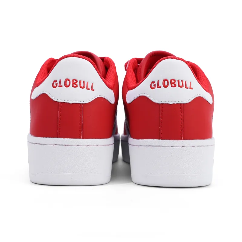 GLO BULL Skateboard Shoes Unisex Low Top China Red-4