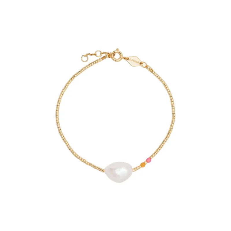ANNI LU Brass Bracelets Women's Gold-2